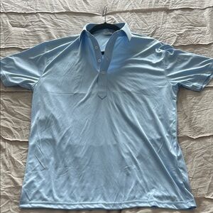 Light Blue Men's Polo Shirt